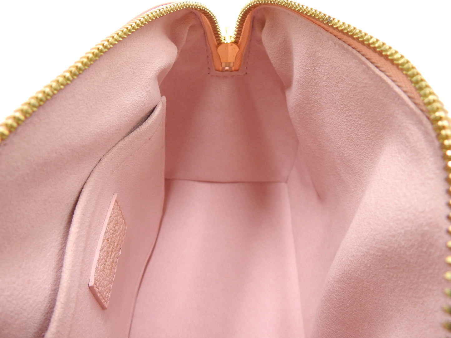 LOUIS VUITTON Monogram Empreinte Speedy 20 Bandouliere Hand Bag PInk M46518