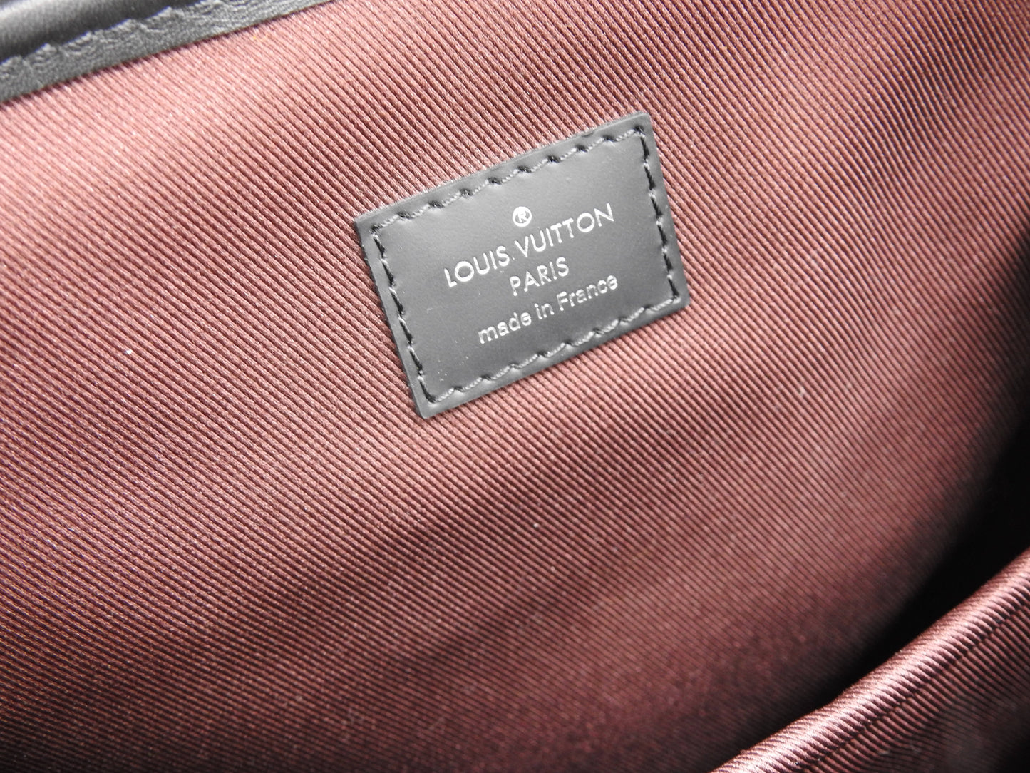 LOUIS VUITTON Monogram Macassar Zack Men's Backpack Bag M43422