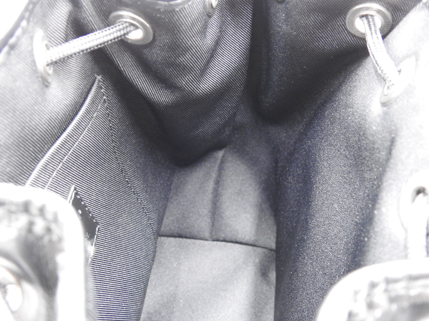 LOUIS VUITTON Noe Cargo Shoulder Bucket Hand Bag Calf Leather Black M13985