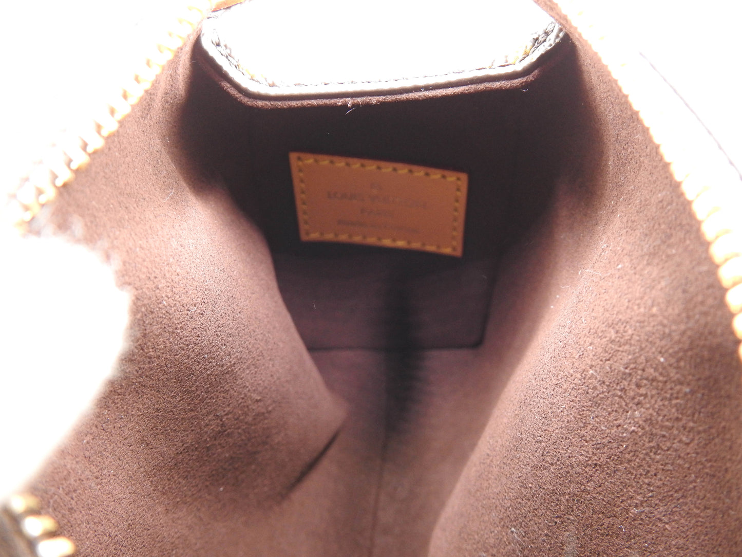 LOUIS VUITTON Monogram Side Trunk PM 2way Shoulder Hand Bag Leather M46815