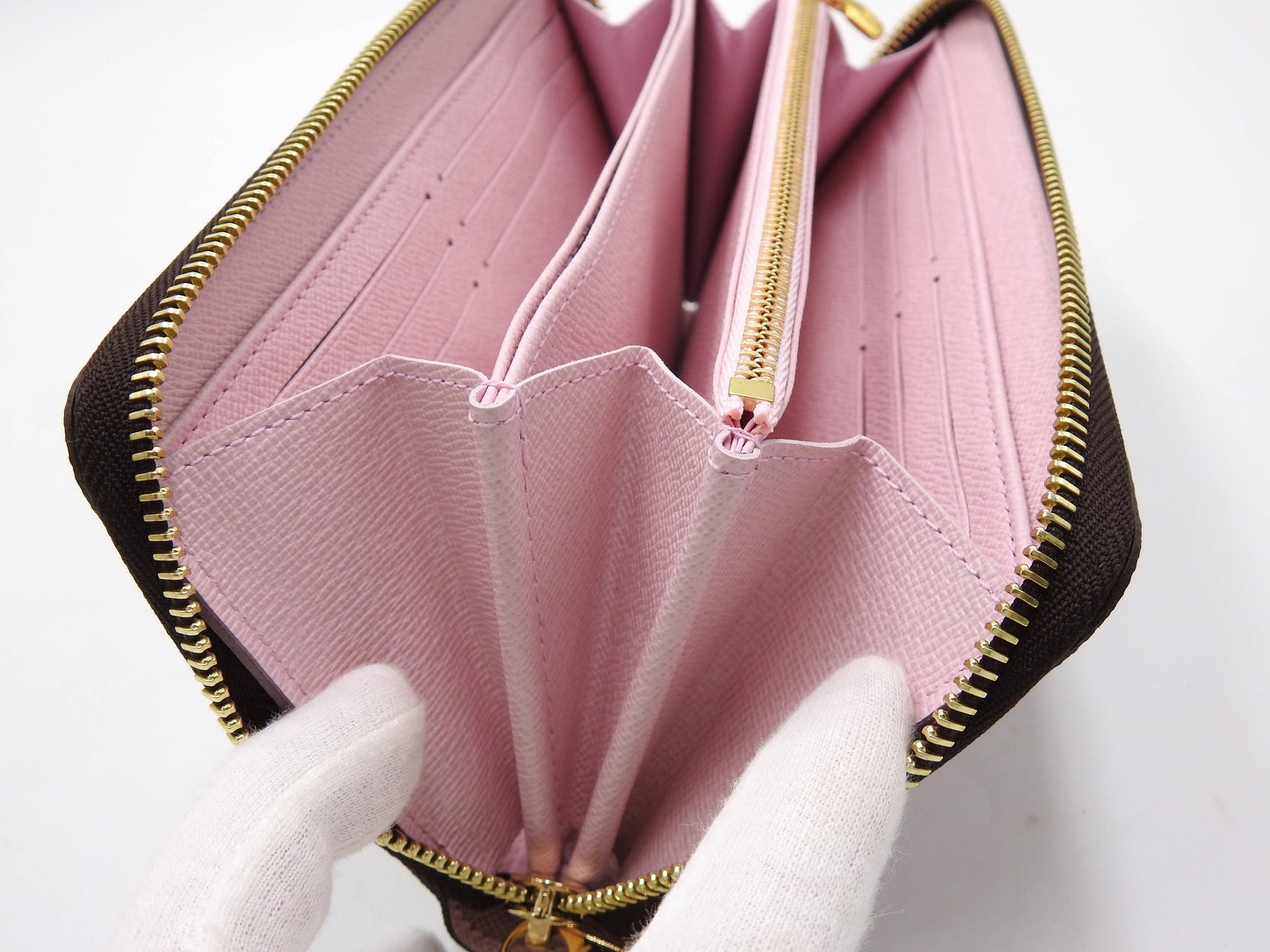 LOUIS VUITTON LV×TM Monogram Cherry Blossom Zippy Long Wallet M13433