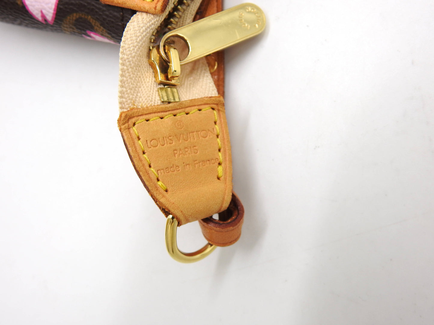 LOUIS VUITTON Monogram Cherry Blossom Pochette Accessories M92006
