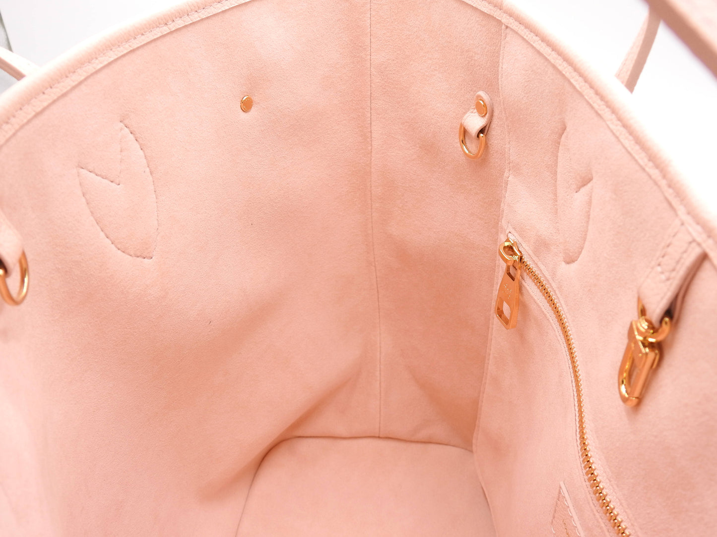 LOUIS VUITTON Monogram Empreinte Giant Neverfull MM Shoulder Bag M14210