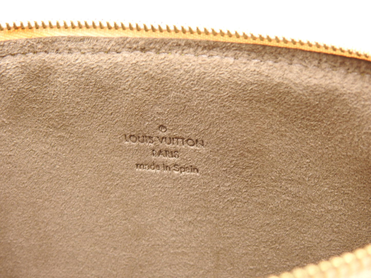 LOUIS VUITTON Pochette Accessories Pouch Monogram Multicolor Noir M92648