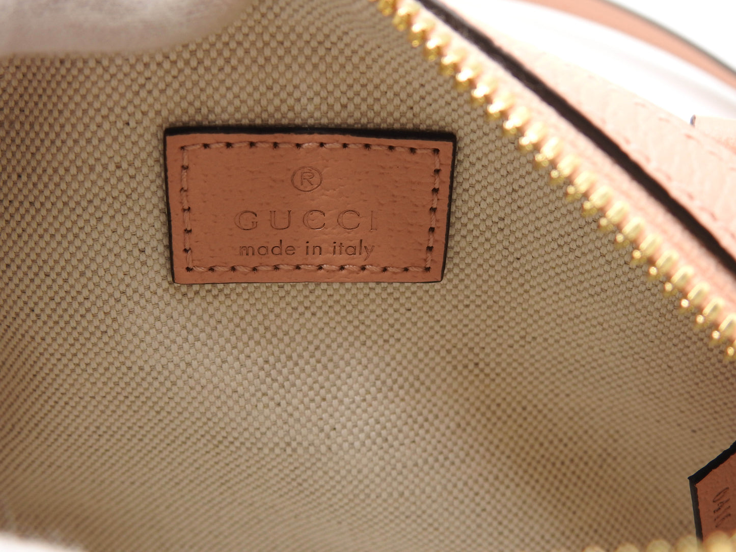 GUCCI GG Ophidia Supreme 2way Shoulder Boston Hand Bag Leather Pink 781490