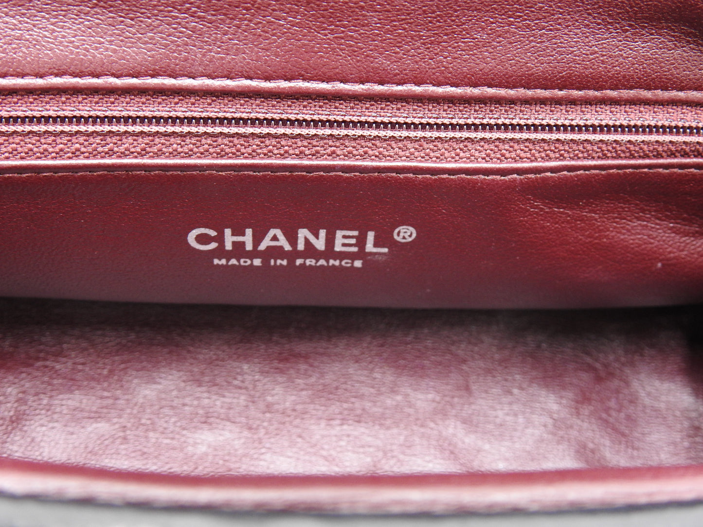 CHANEL Timeless CC Matelasse Clutch Second Bag Lambskin Black Silver