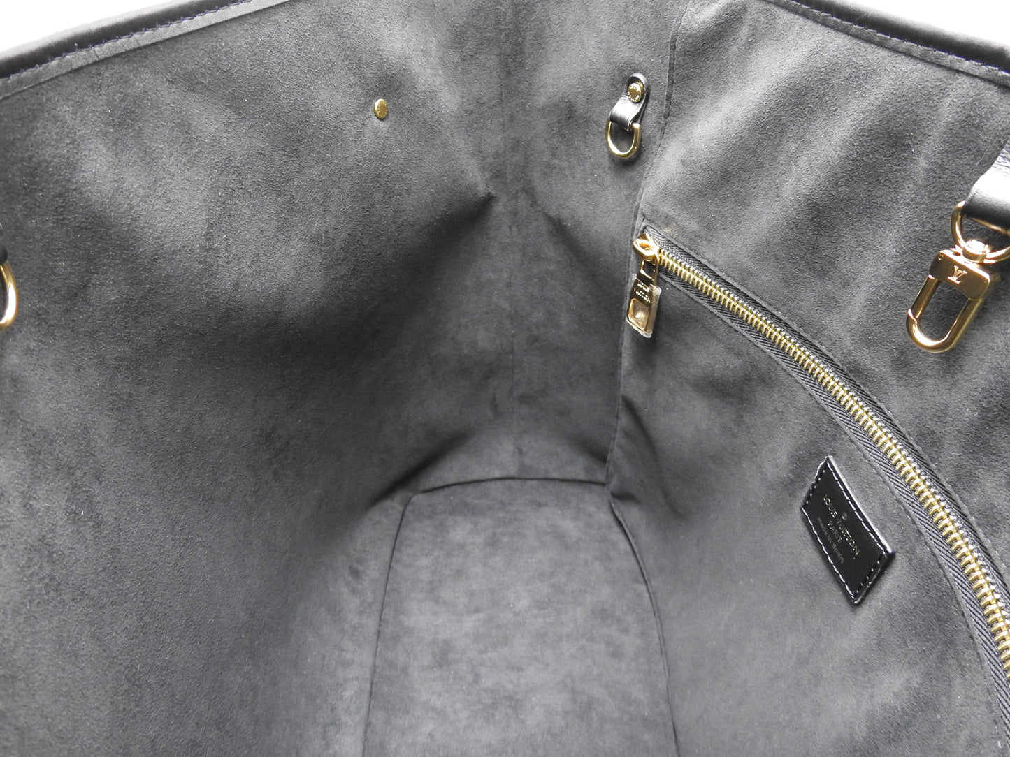 LOUIS VUITTON Monogram Empreinte Broderies Neverfull MM Tote Bag M46039