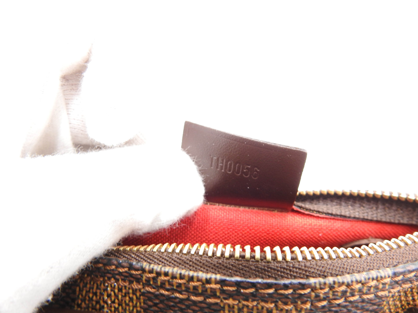 LOUIS VUITTON Damier Ebene Mini Speedy Hand Bag Special Order N41536