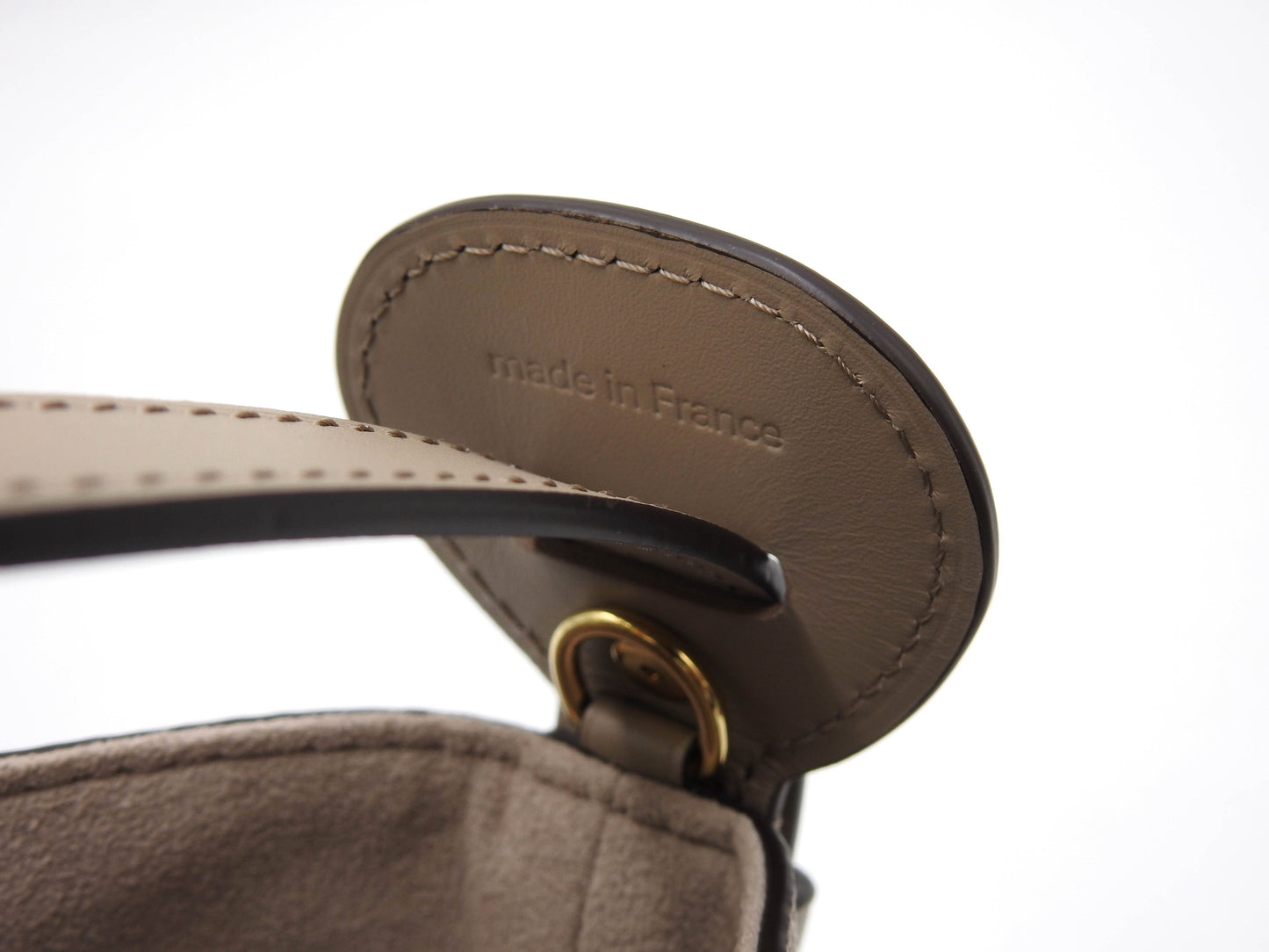 LOUIS VUITTON Monogram Empreinte All In BB 2way Shoulder Bag Beige M13045