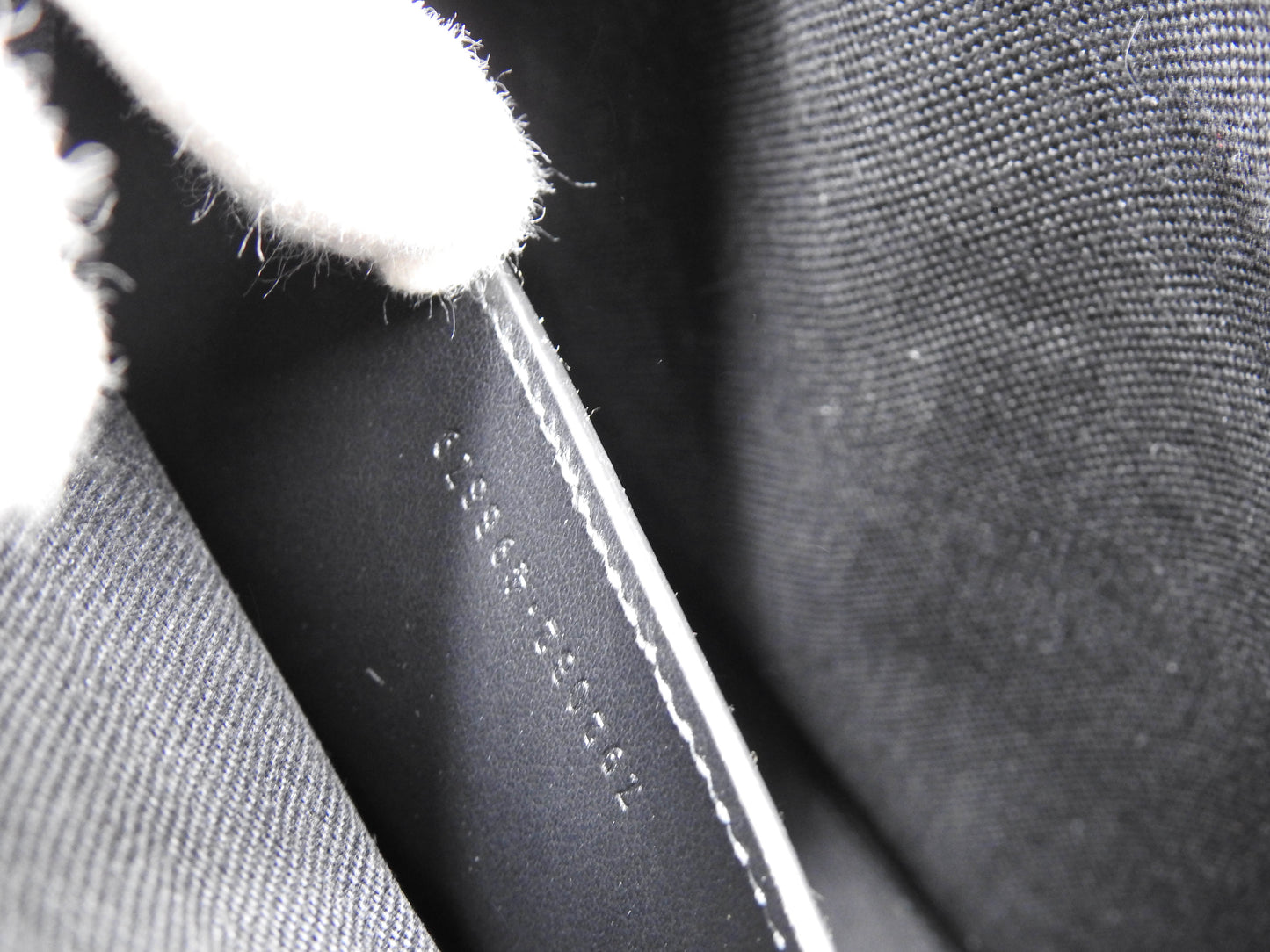 GUCCI GG Supreme Small Messenger Shoulder Bag PVC Leather Black 792082