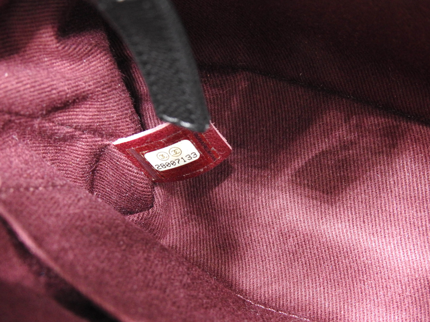 CHANEL CC Matelasse Coco Handle Hand Shoulder Bag Caviarskin Black A92991