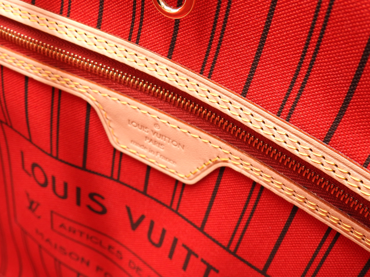 LOUIS VUITTON Neo Neverfull MM Monogram Cerise Shoulder Tote Bag M46987