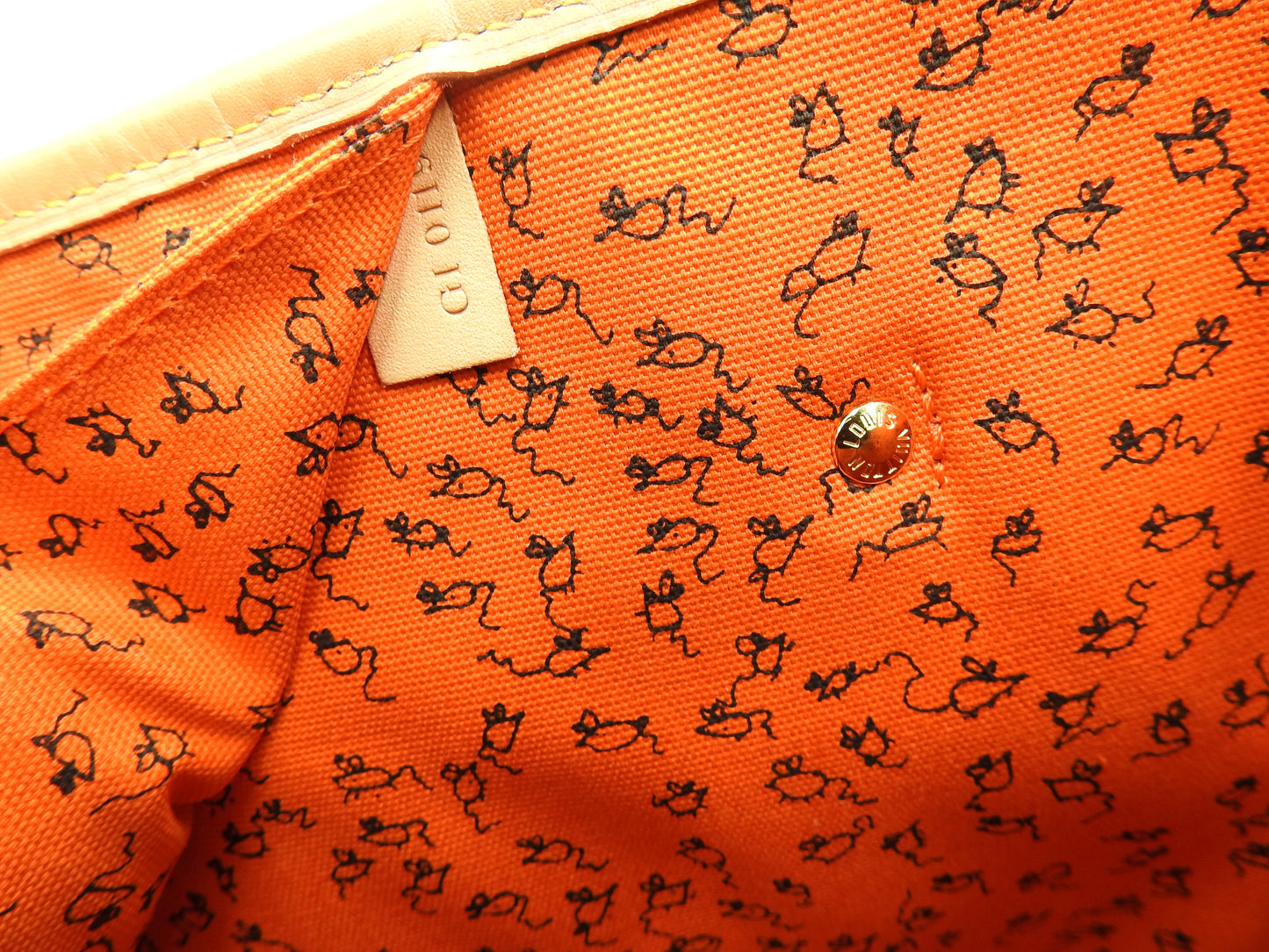 LOUIS VUITTON Monogram Catogram Neverfull MM Tote Bag Shoulder Bag M44441