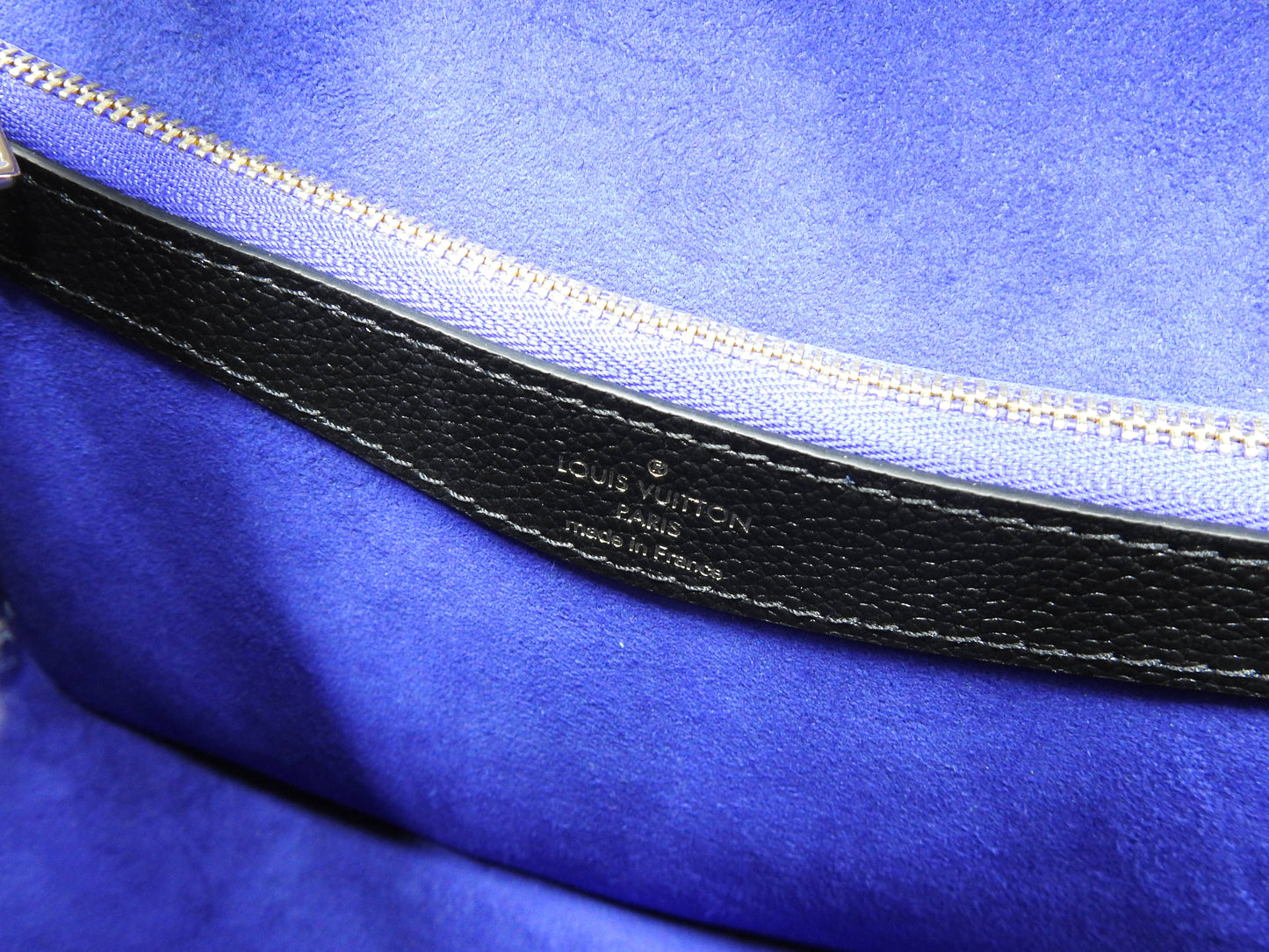 LOUIS VUITTON Monogram Empreinte Diane Shoulder Hand Bag Black M46386