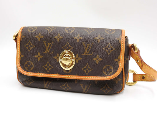 LOUIS VUITTON Monogram Tikal PM Shoulder Bag Hand Bag M40078