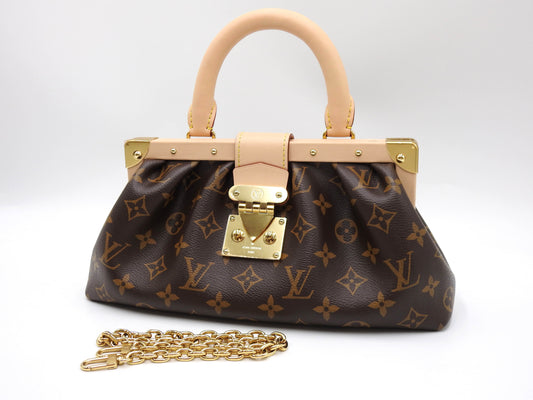 LOUIS VUITTON Monogram Clutch 2way Shoulder Hand Bag M46544