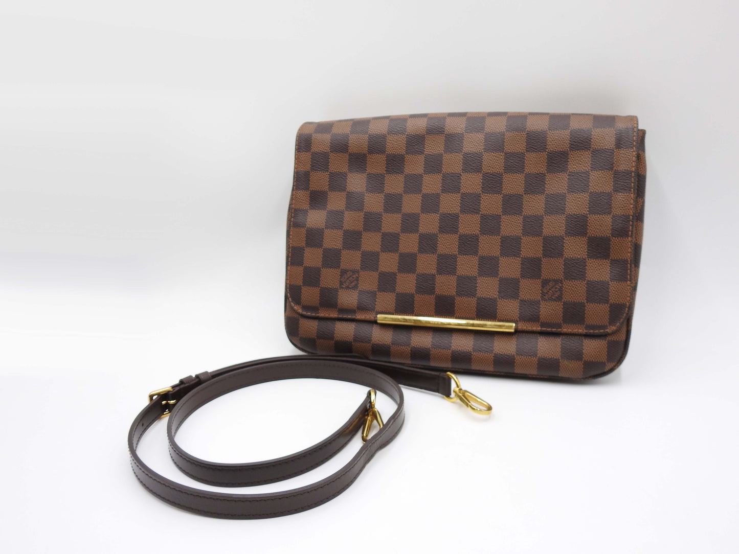 LOUIS VUITTON Hoxton GM Shoulder bag Clutch Bag Damier Ebene N41253