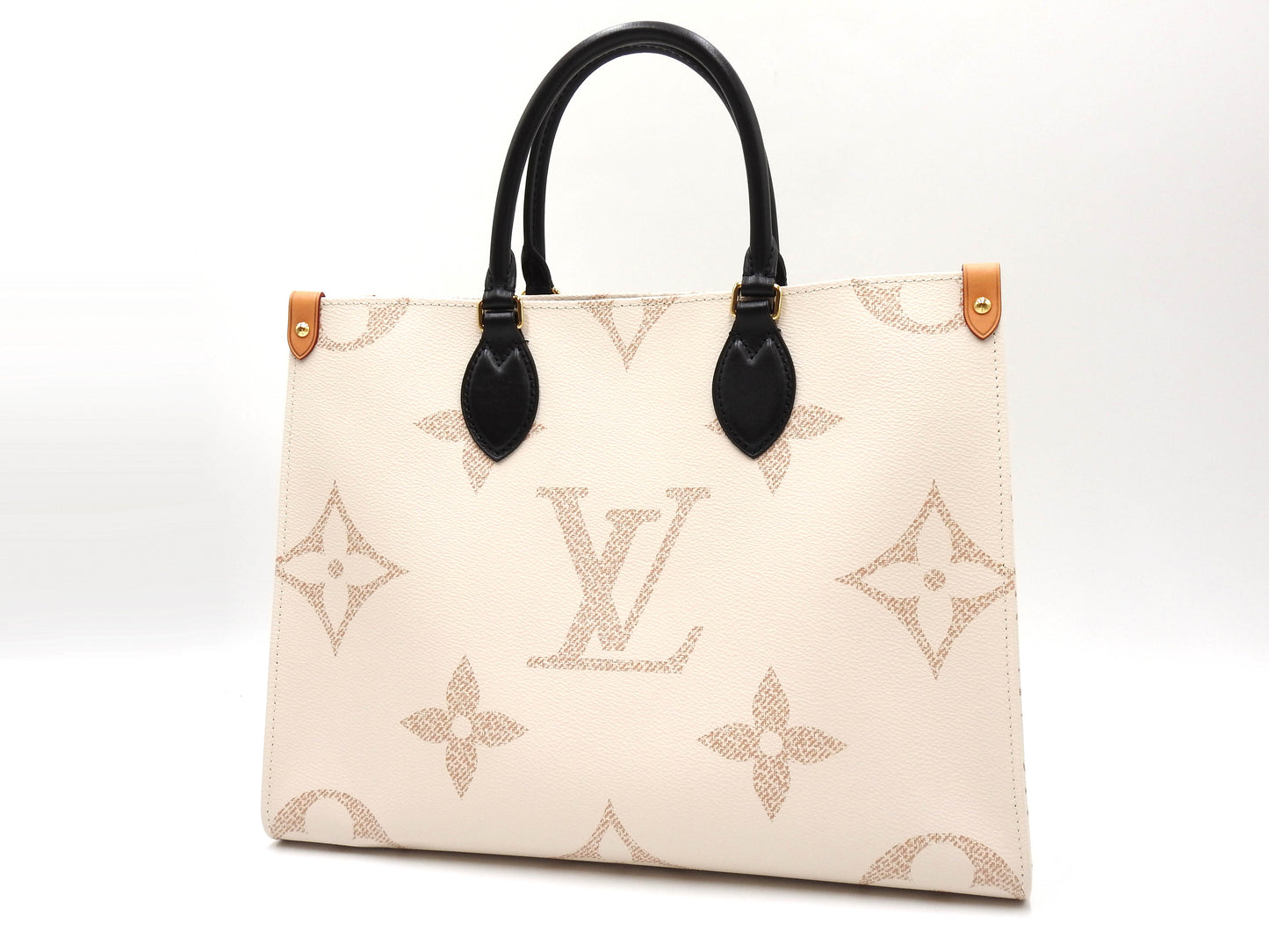LOUIS VUITTON Monogram Dune Giant OnTheGO MM Tote Shoulder Bag M46912
