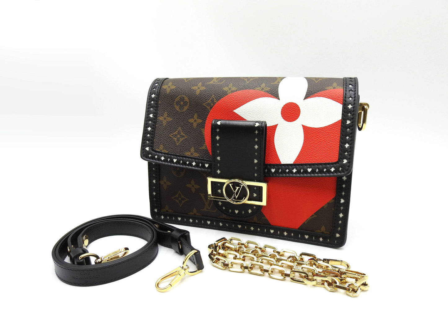 LOUIS VUITTON Dauphine MM 2way Hand Shoulder Bag Game On M547448