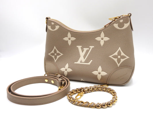 LOUIS VUITTON Monogram Empreinte Boulogne PM Shoulder Bag Tourtrail M13224