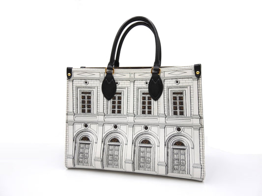 LOUIS VUITTON FORNASETTI Monogram OnTheGO MM 2way Shoulder Tote Bag M59264