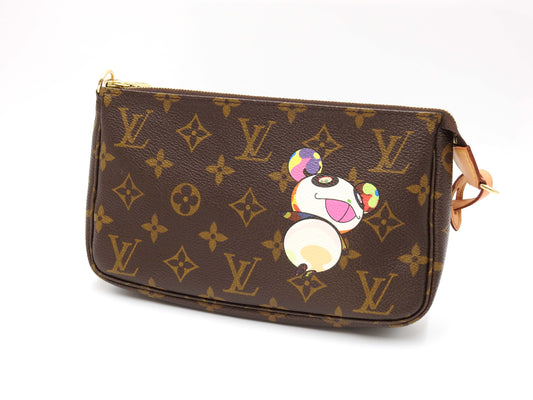 LOUIS VUITTON Pochette Accessories Accessory Pouch Monogram Panda M51981