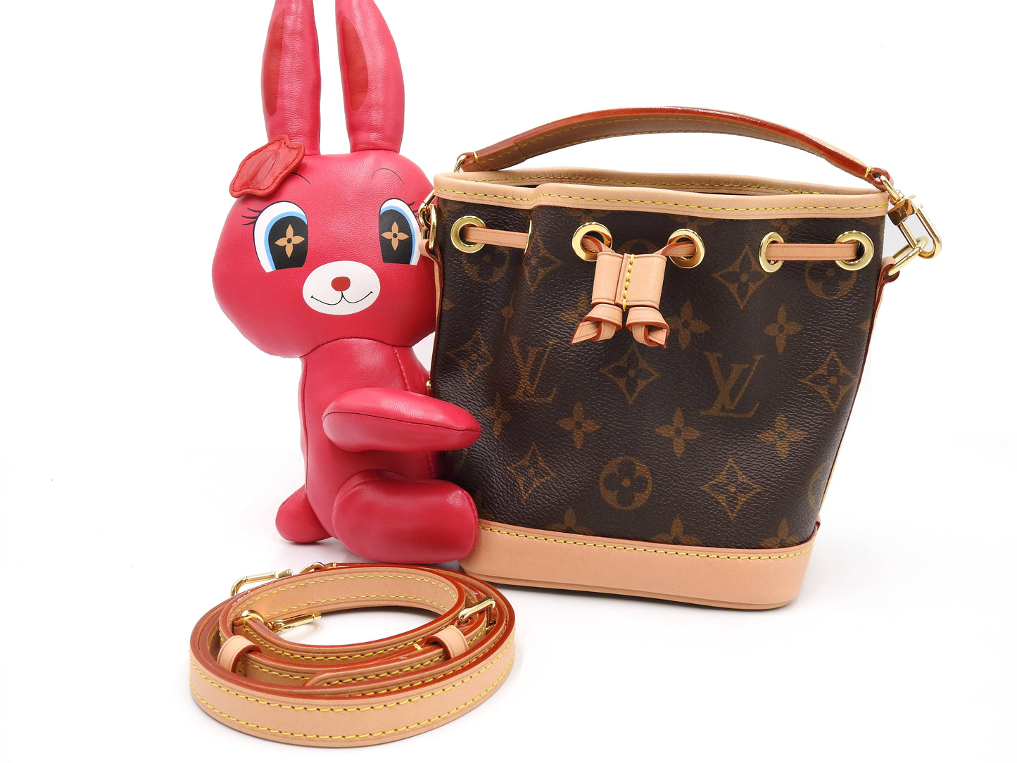 LOUIS VUITTON Monogram Nano Noe Nicolas Ghesquière Shoulder Hand Bag M11305