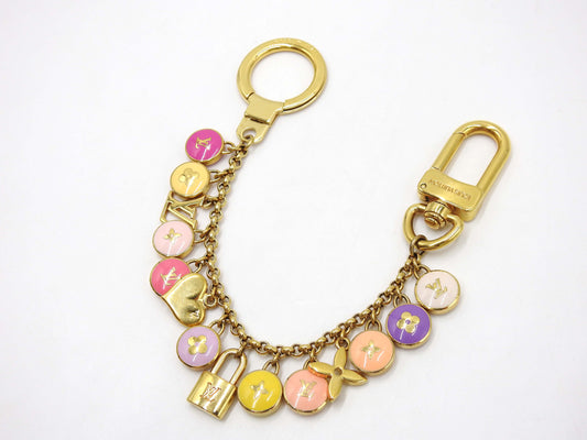 LOUIS VUITTON Porte Cles Pastille Bag Charm Multicolor M66172