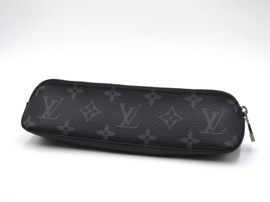 LOUIS VUITTON Monogram Eclipse Truth Elizabeth Pencil Case Pouch GI0199