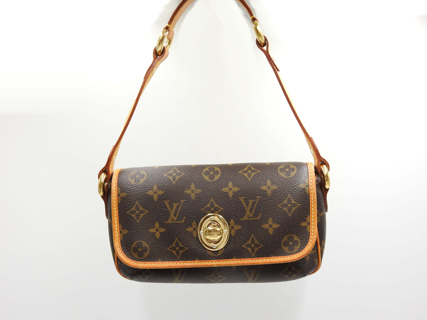LOUIS VUITTON Monogram Tikal PM Shoulder Bag Hand Bag M40078