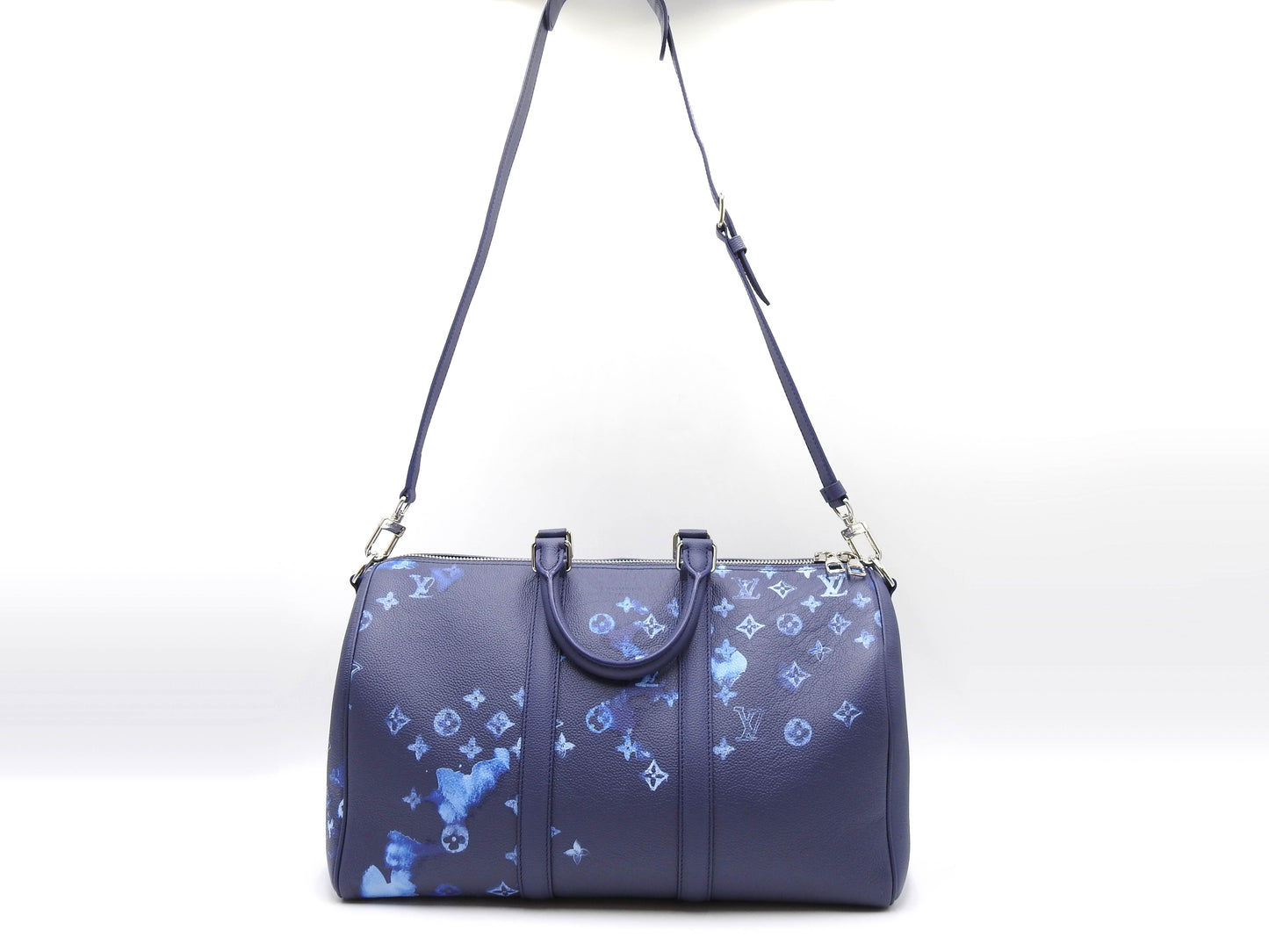 LOUIS VUITTON Monogram Watercolor Keepall 40 Bandouliere Boston Bag M57845