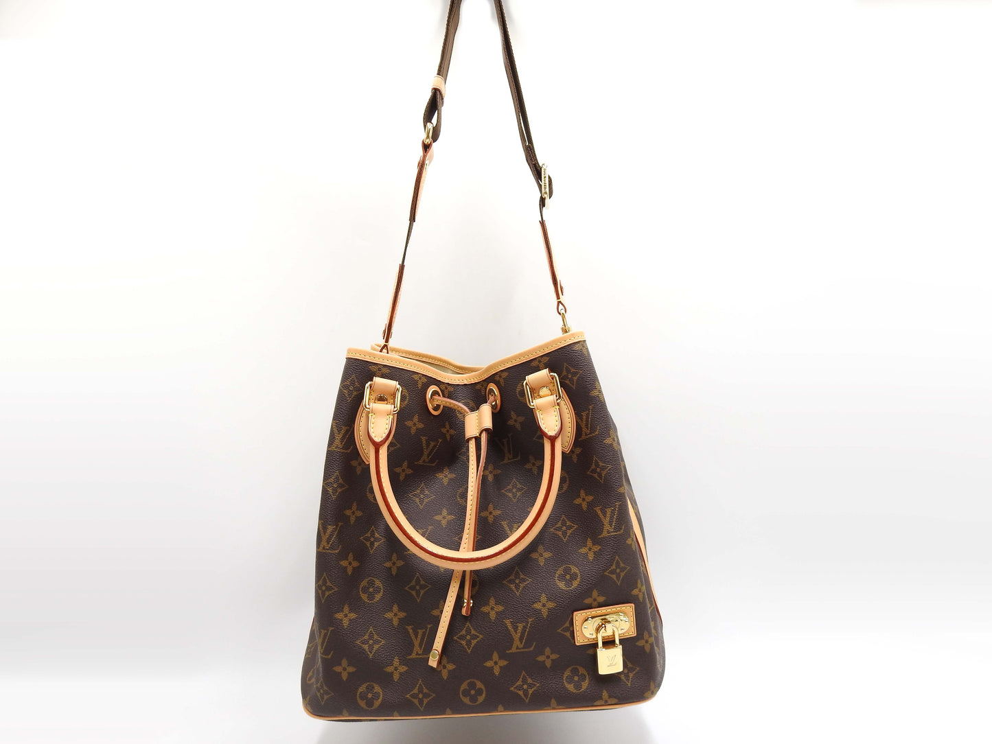 LOUIS VUITTON Neo Monogram 2way Hand Bag Shoulder Bag M40372