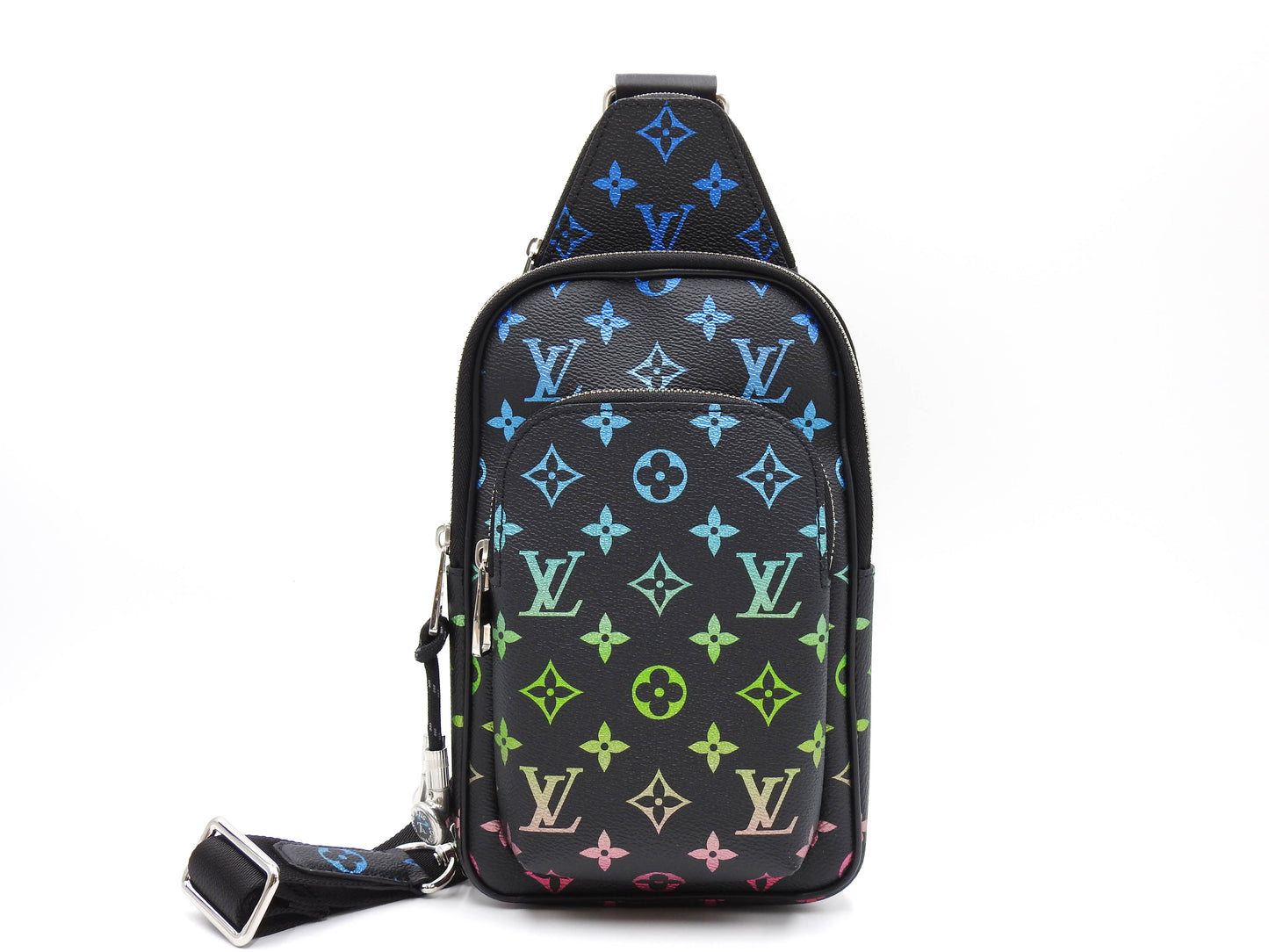 LOUIS VUITTON Monogram Iridescent Gradient Avenue Sling Shouler Bag M13936