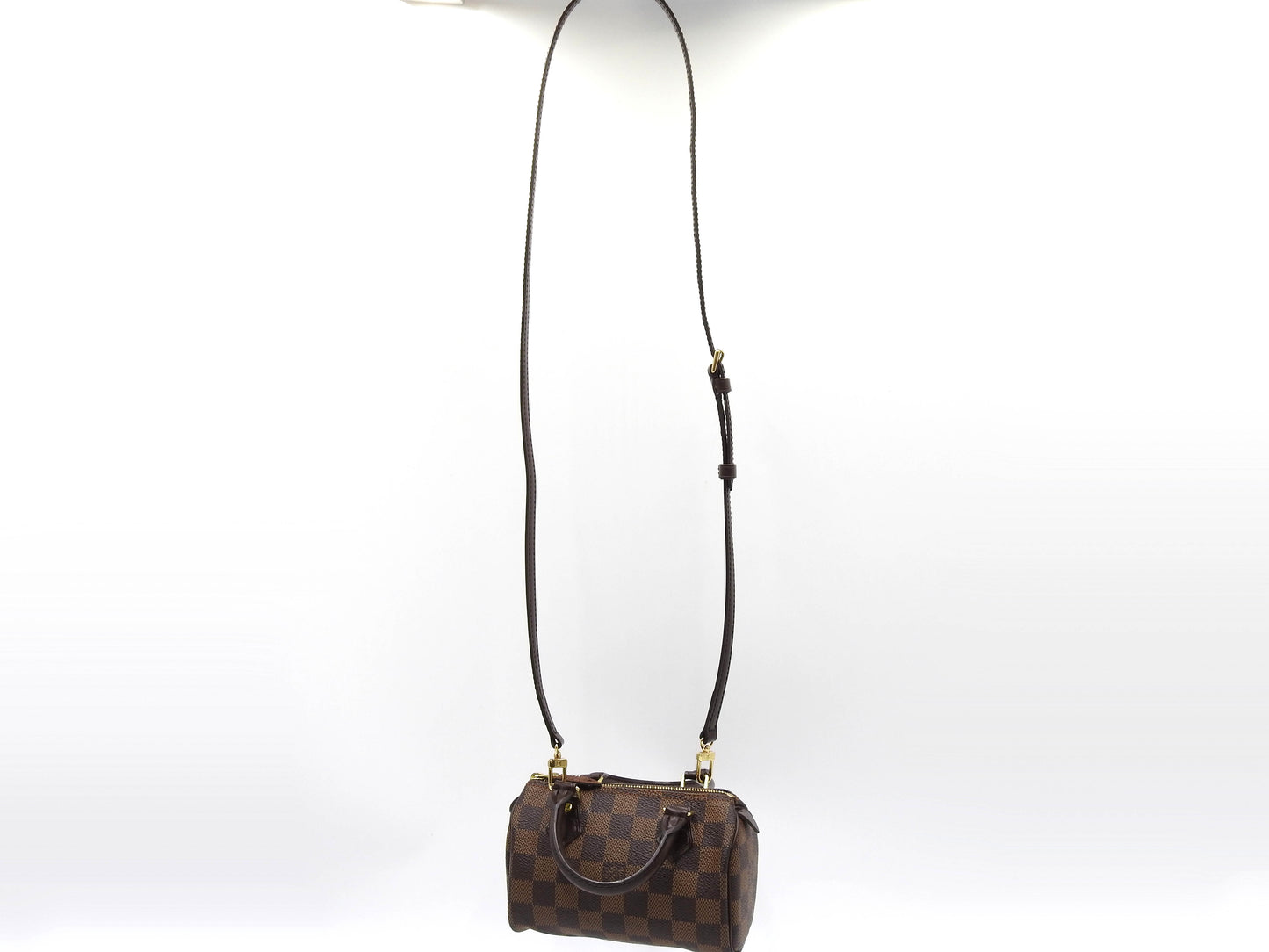 LOUIS VUITTON Damier Ebene Mini Speedy Hand Bag Special Order N41536