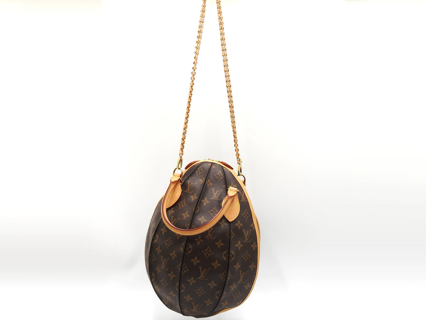 LOUIS VUITTON LV Suple Egg Bag 2way Shoulder Hand Bag Monogram Black M45269