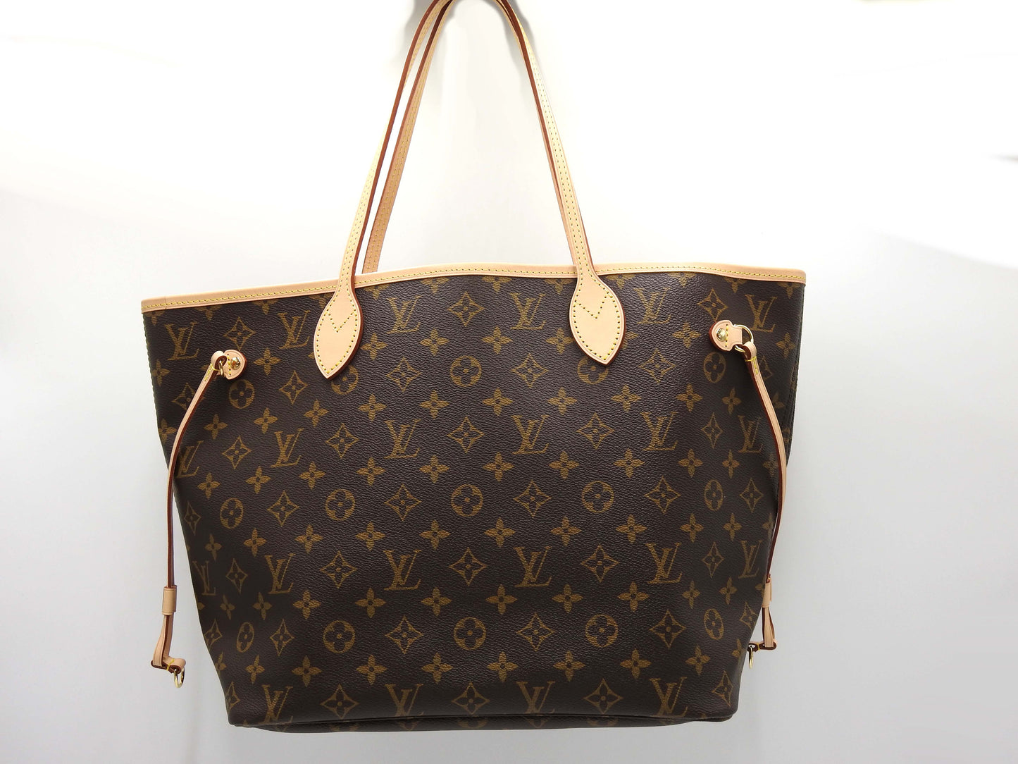 LOUIS VUITTON Neo Neverfull MM Monogram Cerise Shoulder Tote Bag M46987