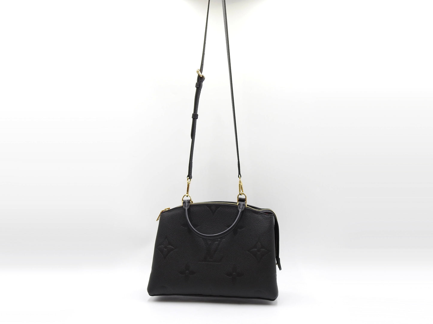 LOUIS VUITTON Monogram Empreinte Petit Palais PM Shoulder Hand Bag M58916