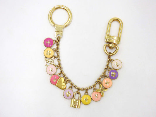 LOUIS VUITTON Porte Cles Pastille Bag Charm Multicolor M66172