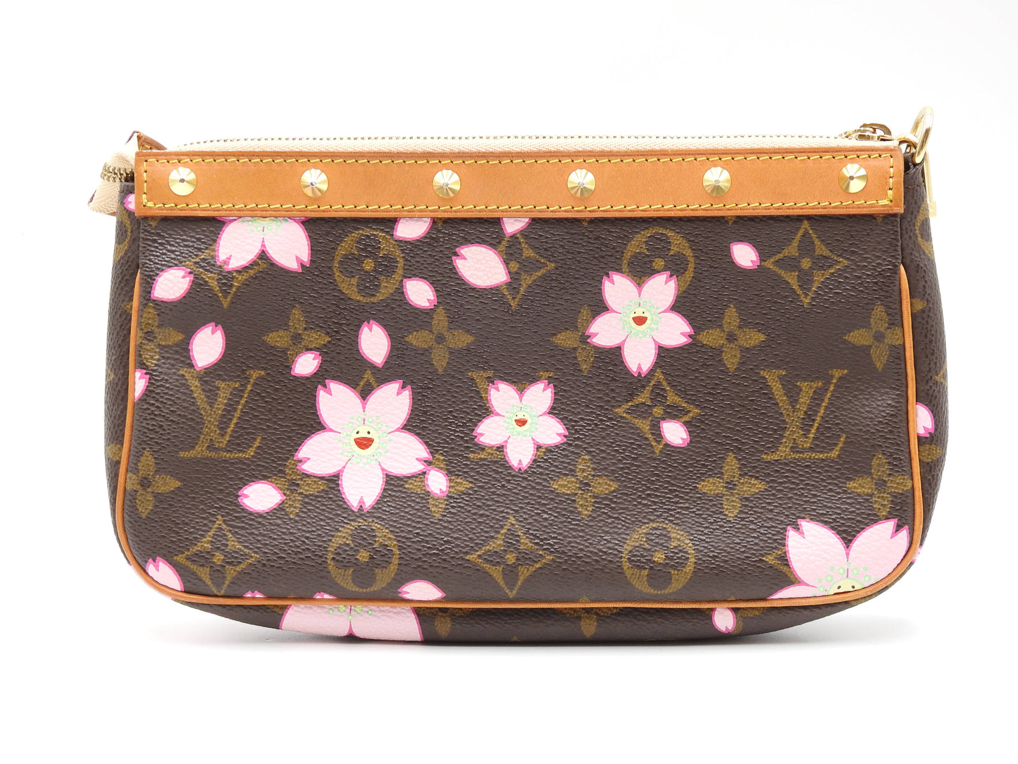 LOUIS VUITTON Monogram Cherry Blossom Pochette Accessories M92006