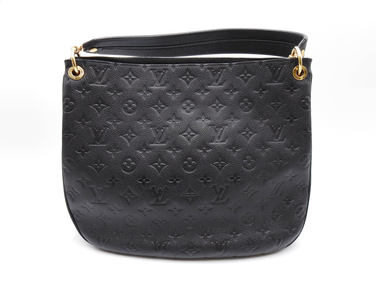 LOUIS VUITTON Spontini 2way Shoulder Bag Monogram Empreinte Black M42819