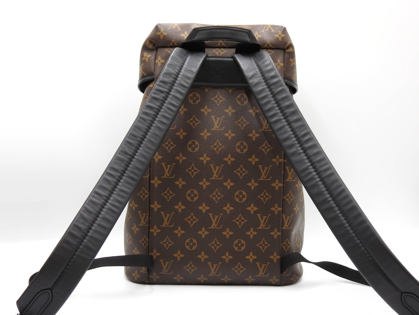 LOUIS VUITTON Monogram Macassar Zack Men's Backpack Bag M43422
