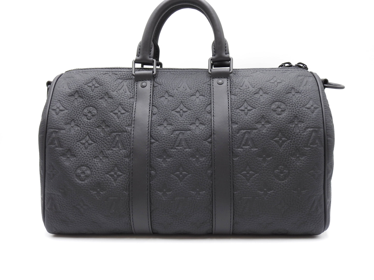 LOUIS VUITTON Keepall Bandouliere 35 Hand Bag Monogram Taurillon M22765