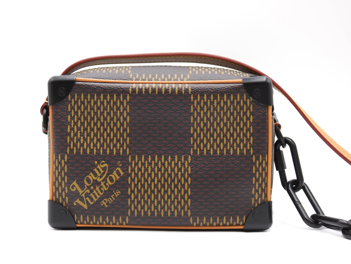 LOUIS VUITTON Damier Giant Mini Soft Trunk Hand Shoulder Bag NIGO N60394