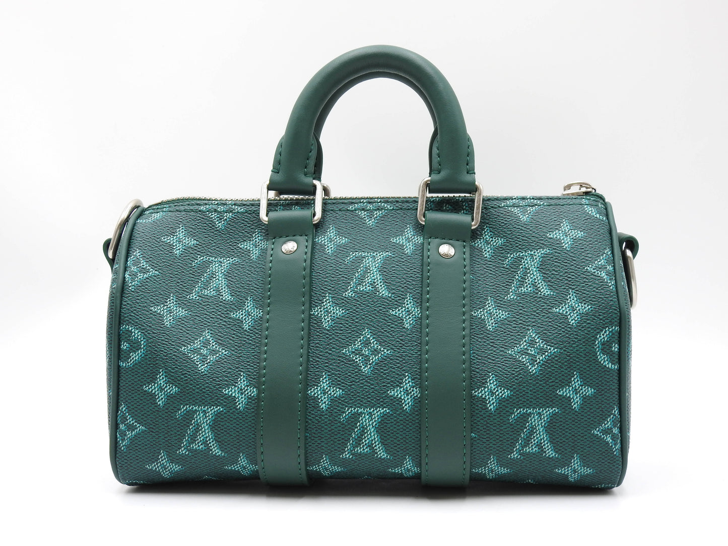 LOUIS VUITTON Monogram Heritage Keepall Bandouliere 25 2way Hand Bag M12684
