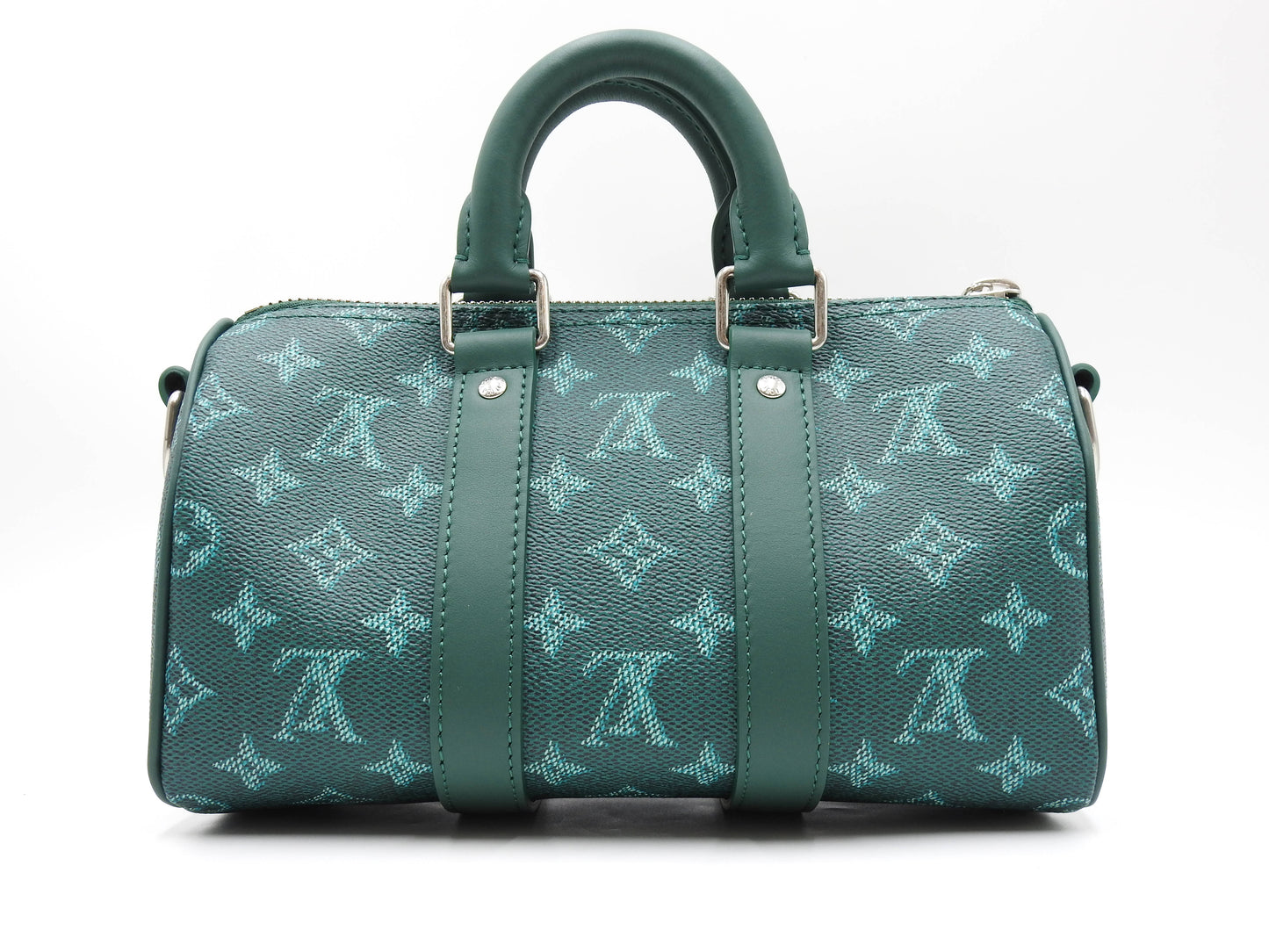 LOUIS VUITTON Monogram Heritage Keepall Bandouliere 25 2way Hand Bag M12684