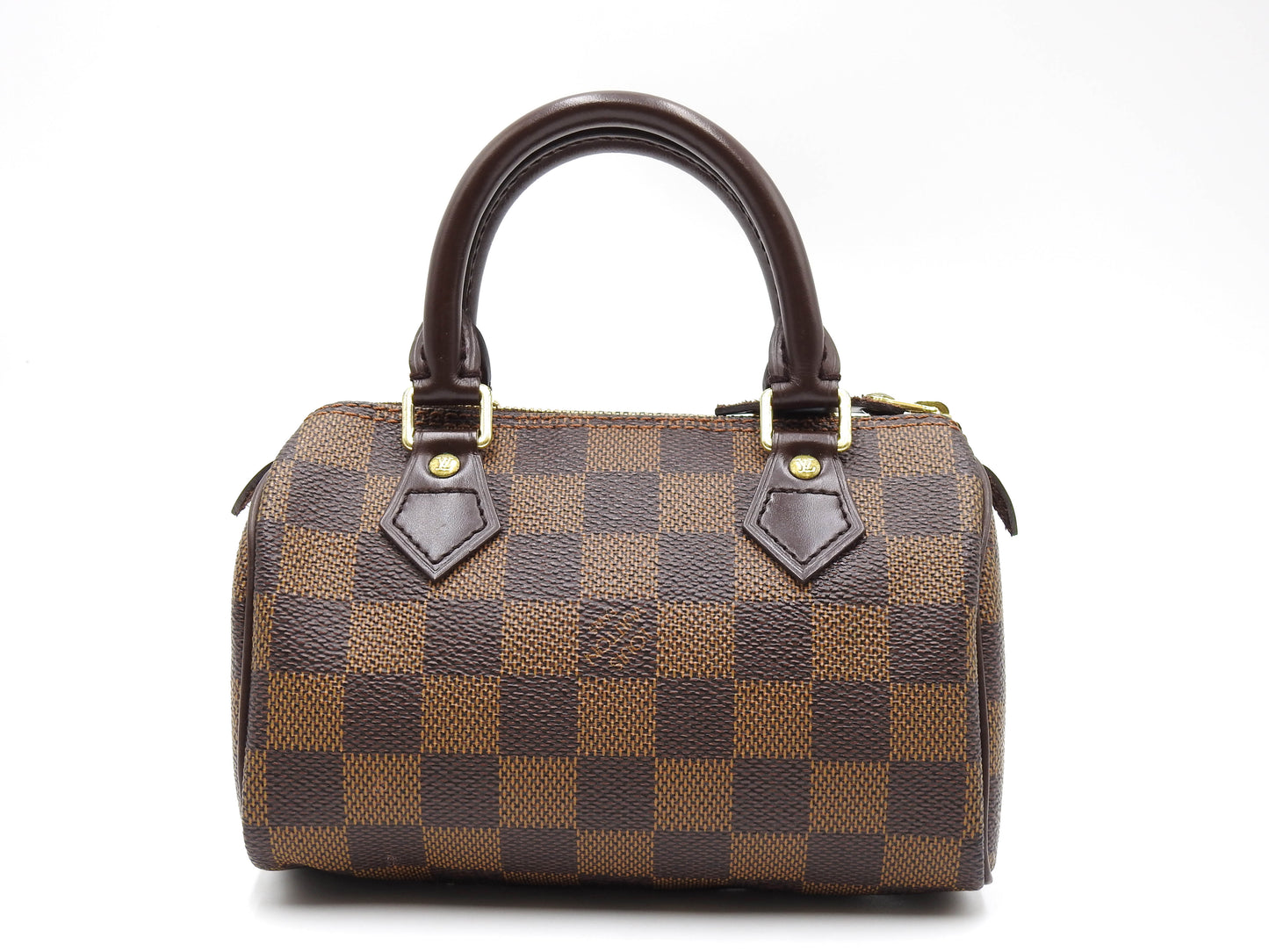 LOUIS VUITTON Damier Ebene Mini Speedy Hand Bag Special Order N41536