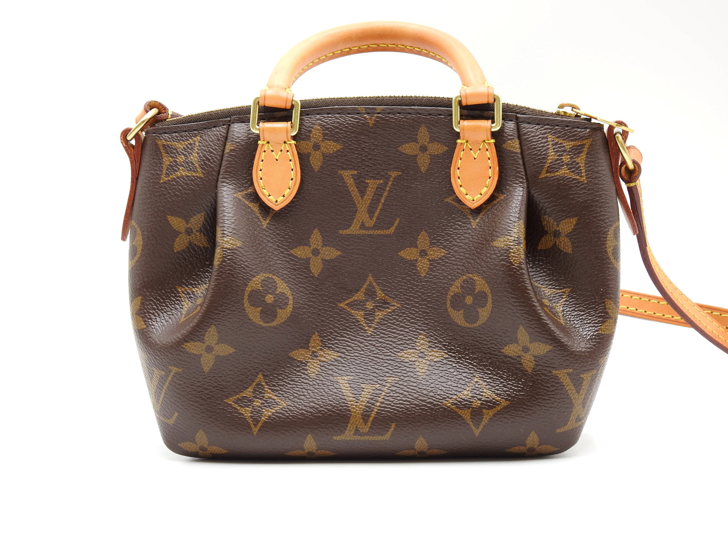LOUIS VUITTON Monogram Nano Turenne 2way Shoulder Hand Bag Canvas M61253