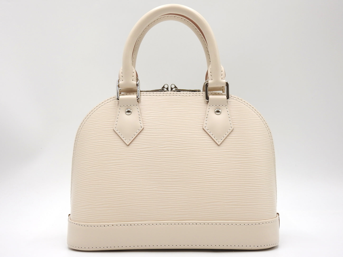 LOUIS VUITTON Epi Alma BB Hand Shoulder Bag Epi Leather M58706 Quartz Ivory