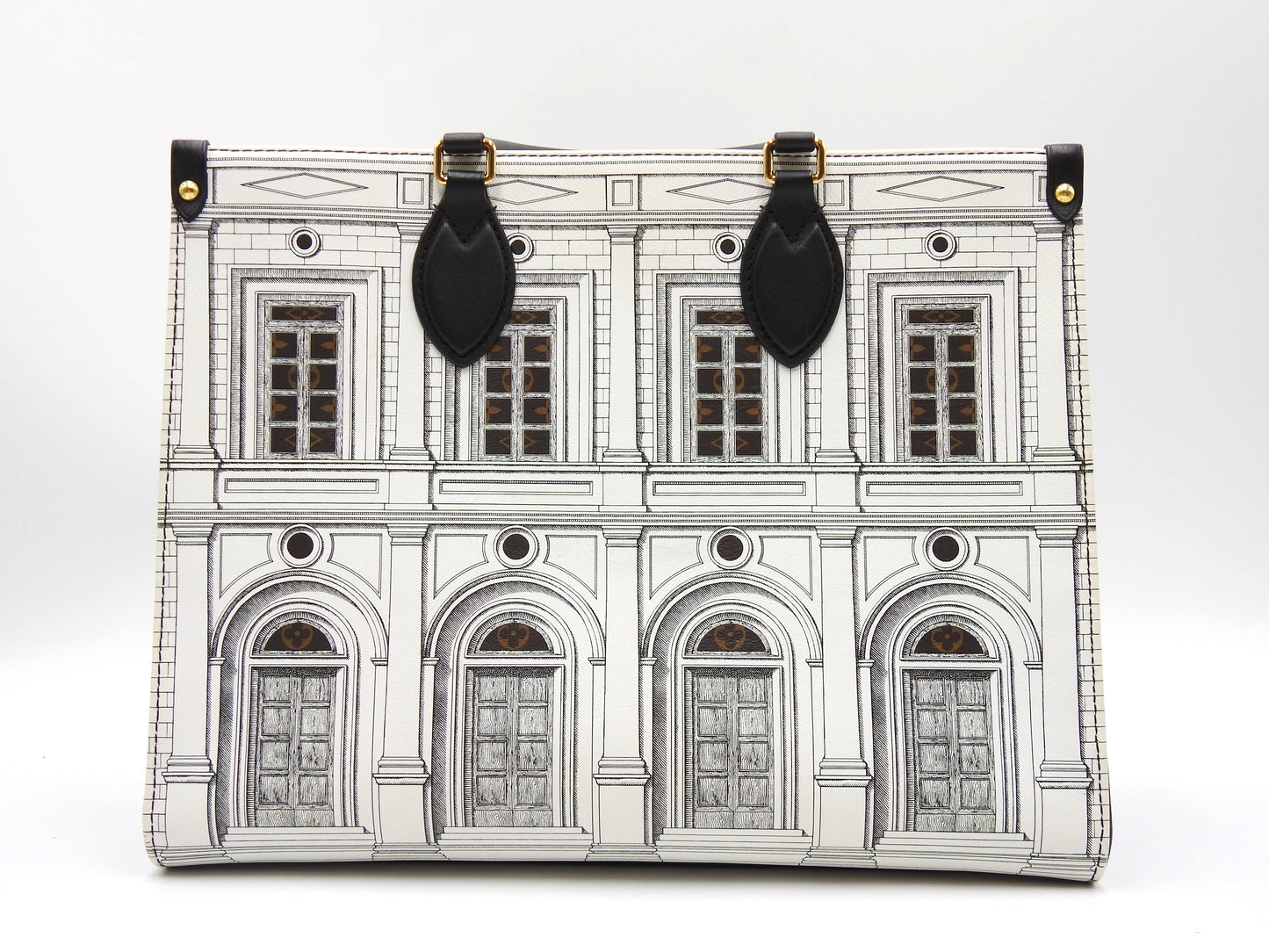 LOUIS VUITTON FORNASETTI Monogram OnTheGO MM 2way Shoulder Tote Bag M59264