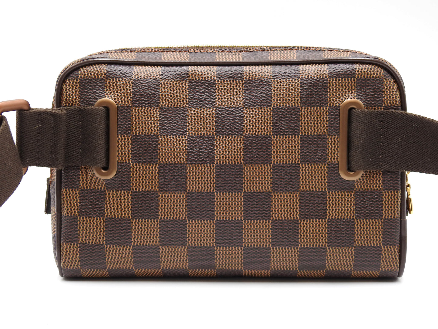 LOUIS VUITTON Damier Ebene Bumbag Brooklyn Waist Body Belt Bag N41101